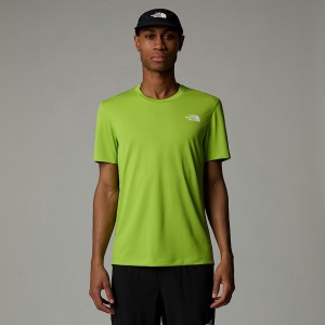 Camiseta The North Face Lightbright Masculino Verdes | NF0A86E5D