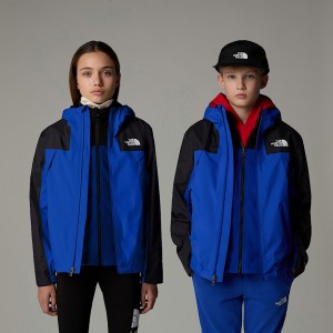 Jaquetas The North Face Antora Triclimate 3-in-1 Criança Azuis | NF0A59B3B