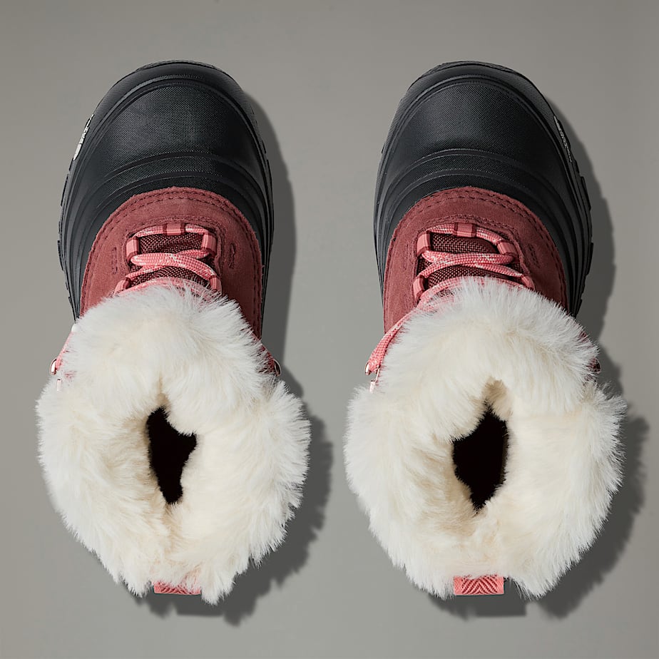 Botas The North Face Shellista V Lace Waterproof Snow Criança Vermelhas | NF0A49T2E