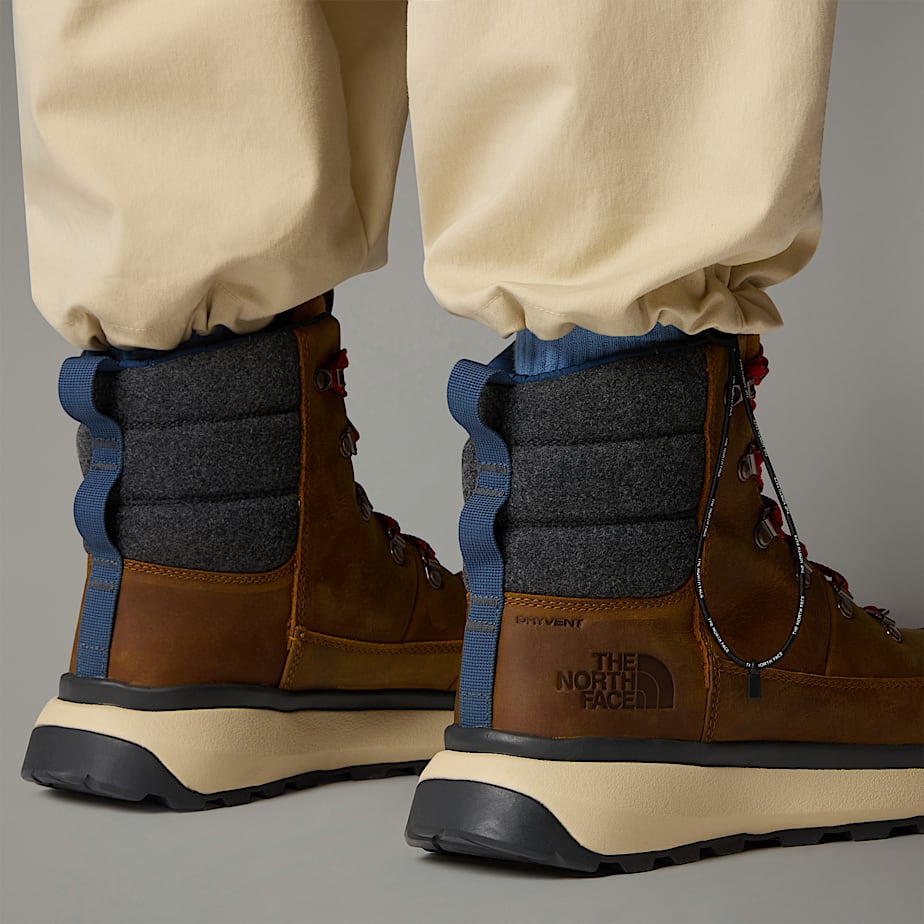 Botas de Neve The North Face Bergen Leather Waterproof Masculino Marrom | NF0A62A9P