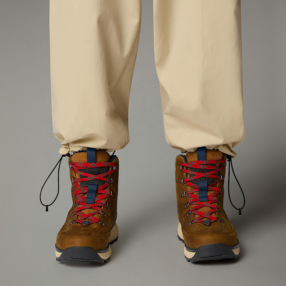 Botas de Neve The North Face Bergen Leather Waterproof Masculino Marrom | NF0A62A9P