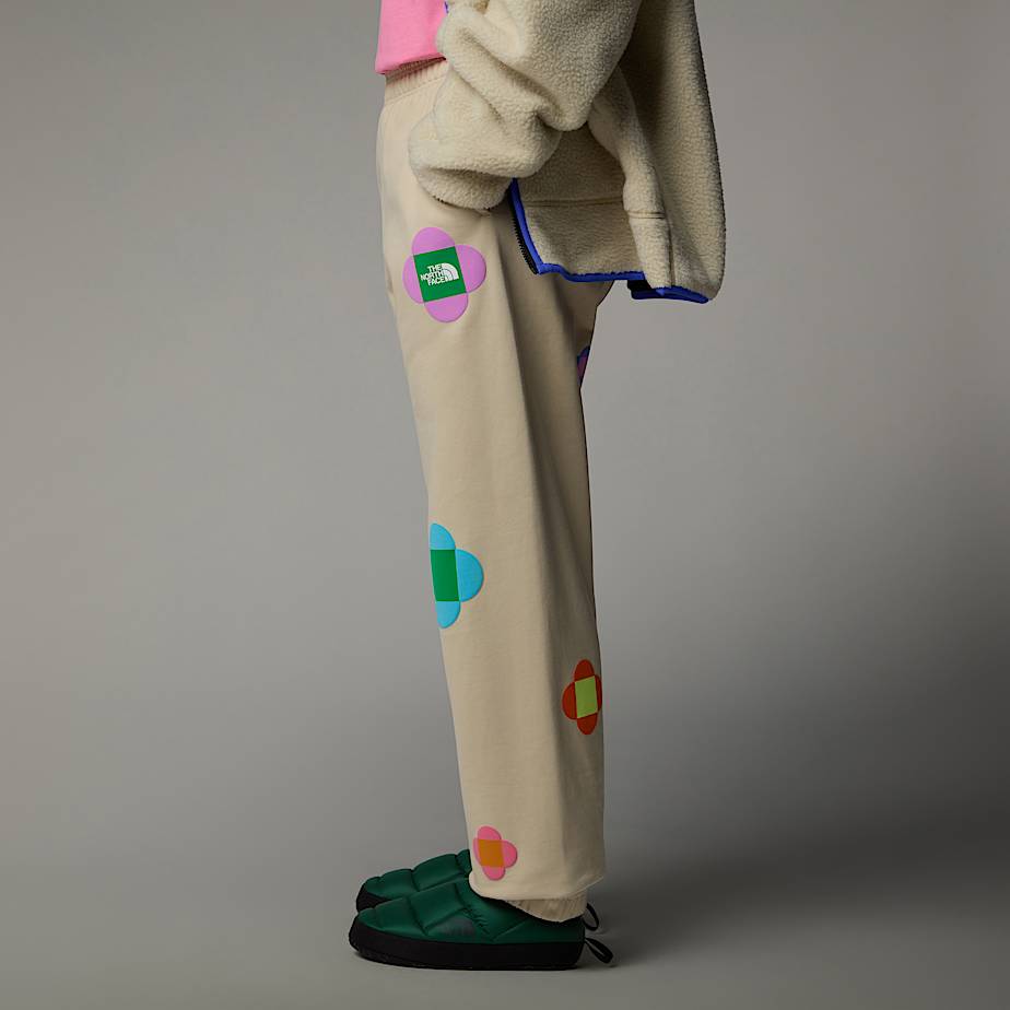 Calça Jogger The North Face X Yinka Ilori Let's Blossom Together Feminino Bege | NF0A13M4Y