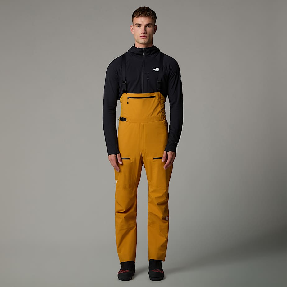 Calças De Babador The North Face Summit Pumori GORE-TEX® Pro Masculino Amarelas | NF0A70Y1D