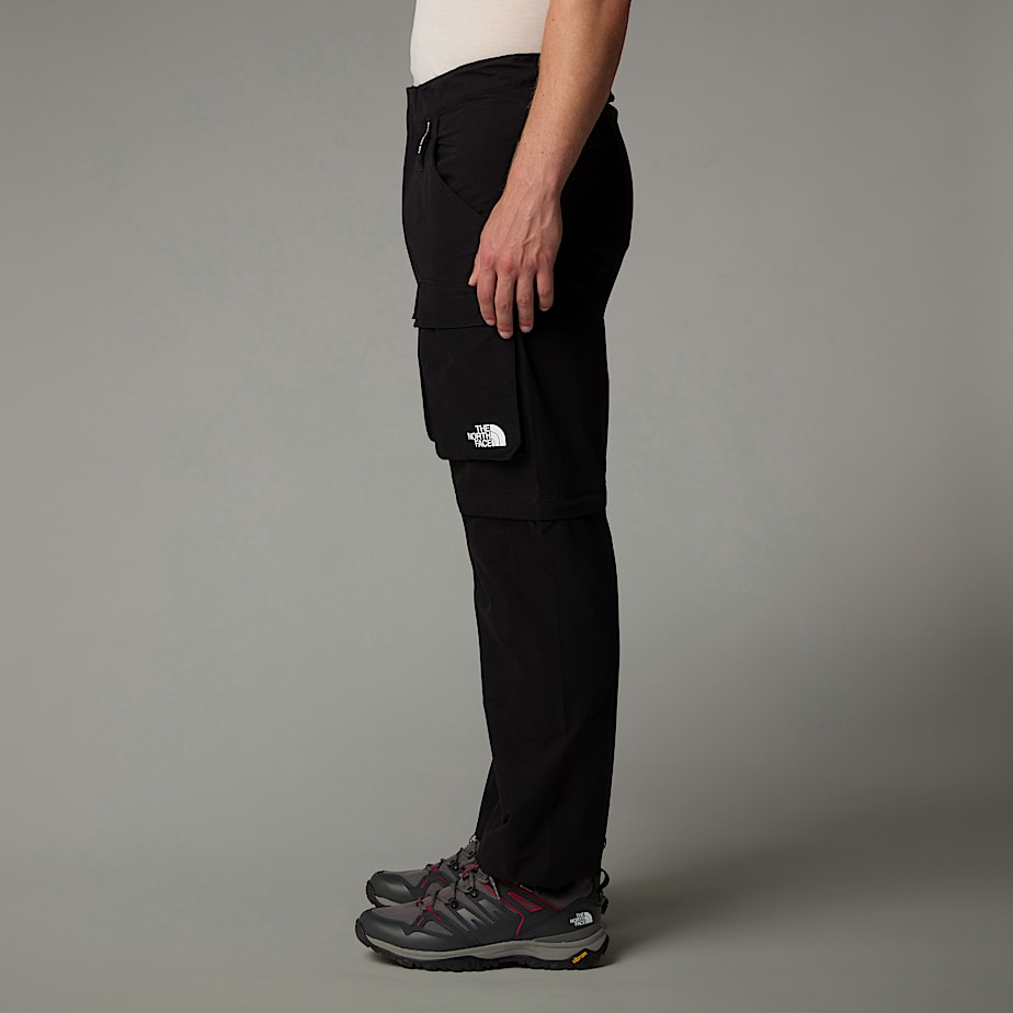 Calças The North Face Ancohuma Convertible Loose Masculino Pretas | NF0A82N7W