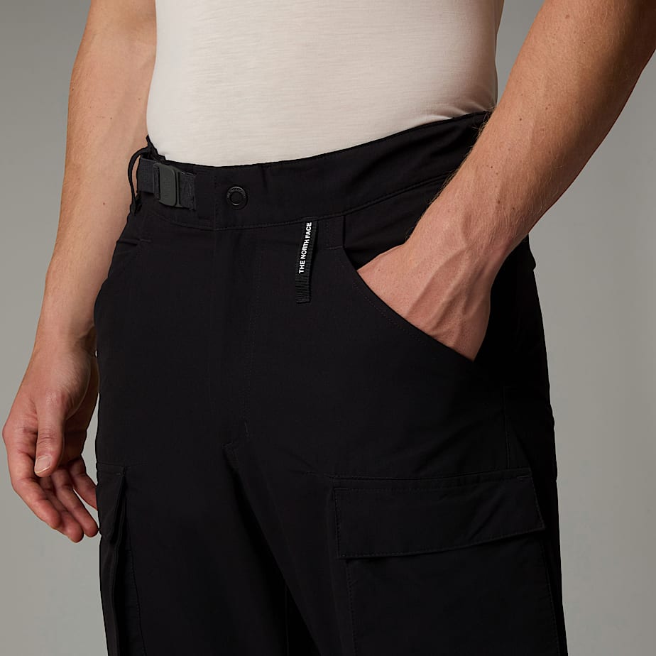 Calças The North Face Ancohuma Convertible Loose Masculino Pretas | NF0A82N7W