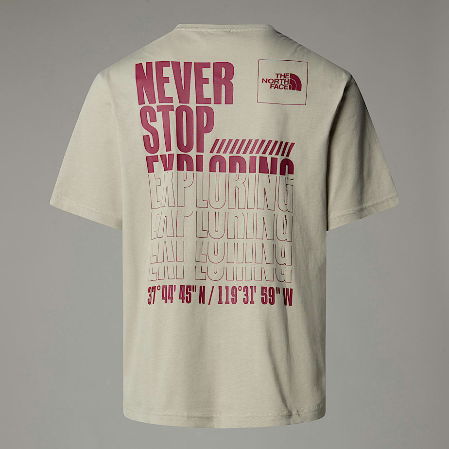 Camiseta The North Face Coordinates Masculino Cinzentas | NF0A32V9G
