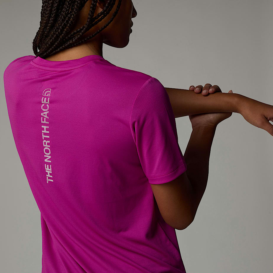 Camiseta The North Face Flex Graphic Feminino Rosa | NF0A07Z4K