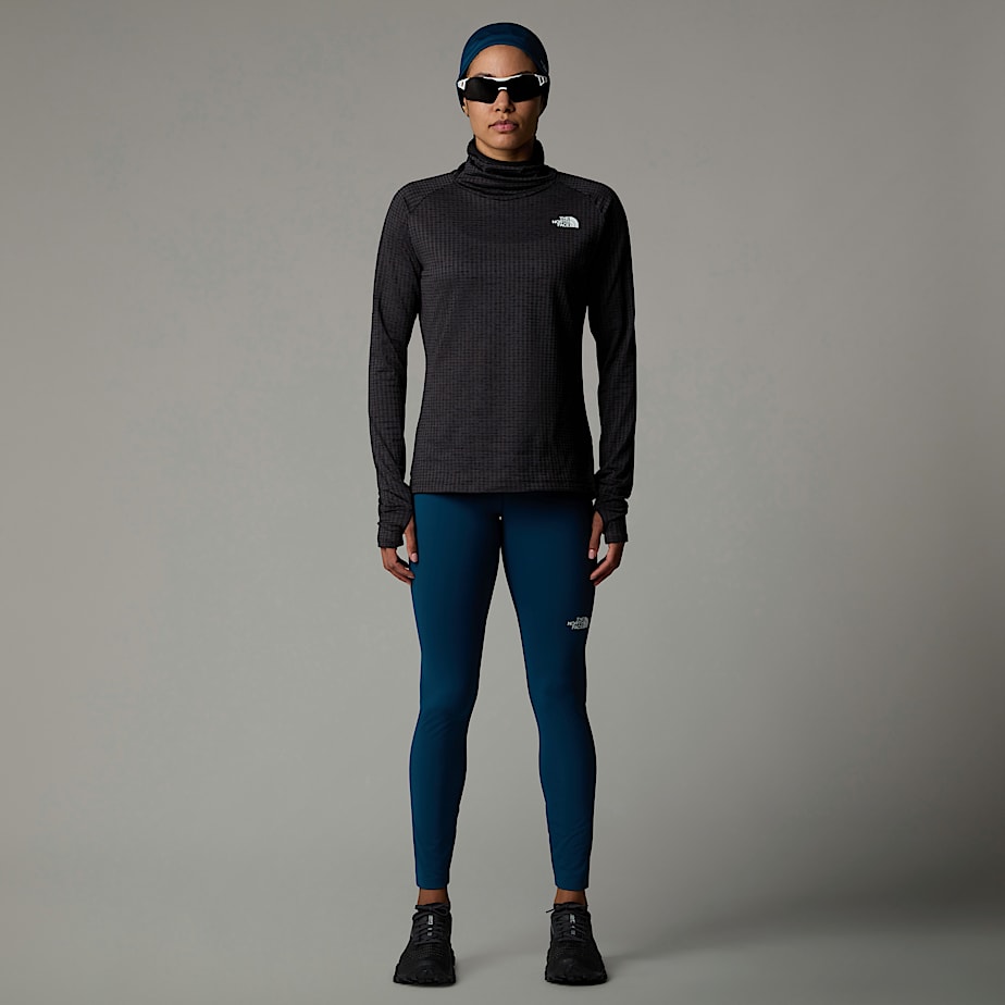 Camiseta The North Face Flex Warm Funnel Neck Feminino Pretas | NF0A57M6W