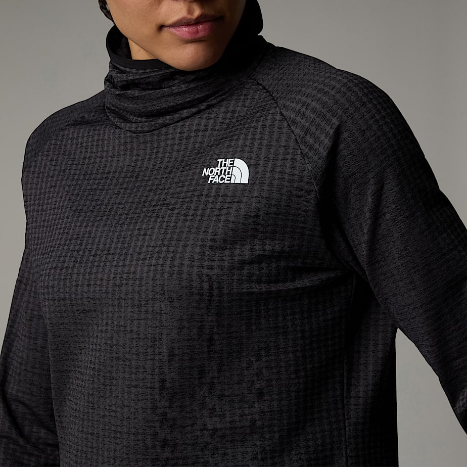 Camiseta The North Face Flex Warm Funnel Neck Feminino Pretas | NF0A57M6W