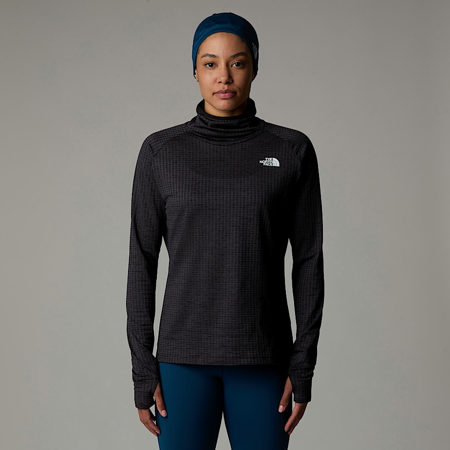 Camiseta The North Face Flex Warm Funnel Neck Feminino Pretas | NF0A57M6W