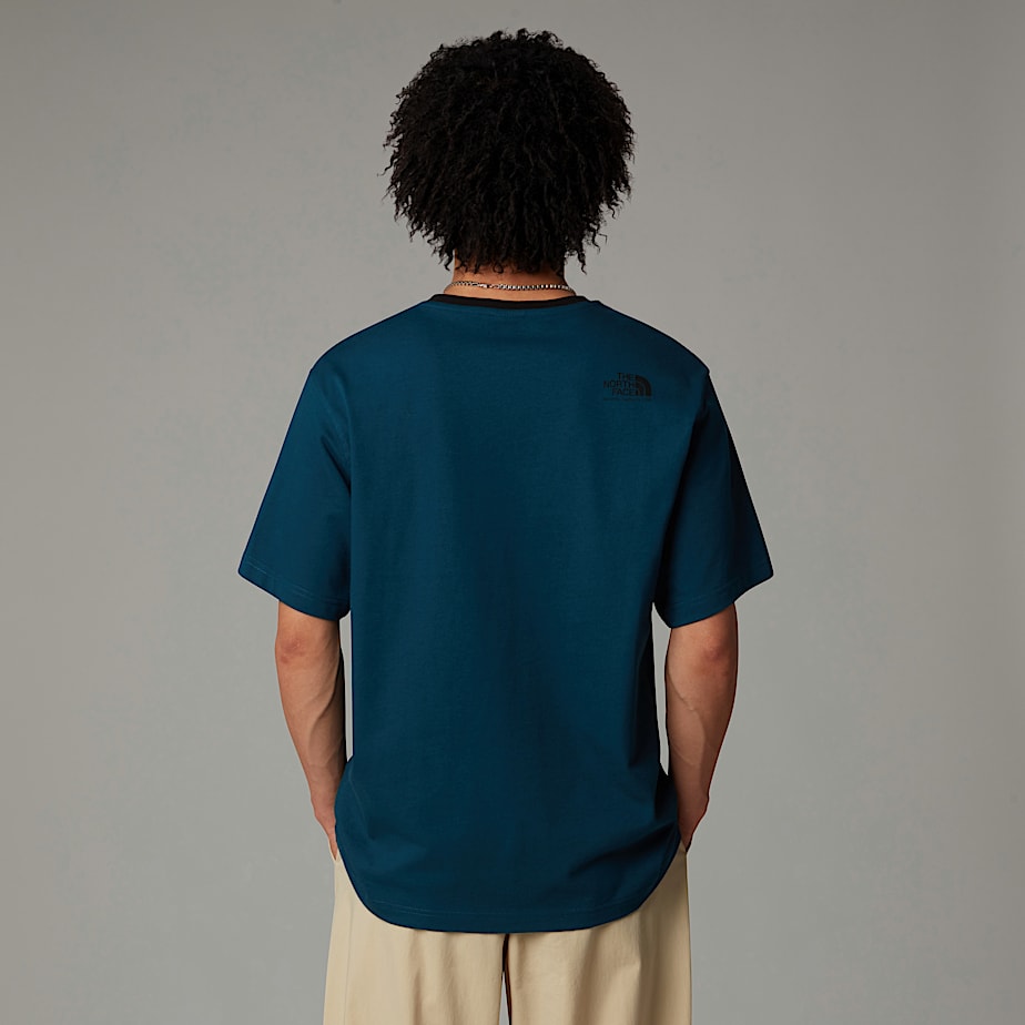 Camiseta The North Face Heritage Pocket Masculino Azul Marinho | NF0A37S1U
