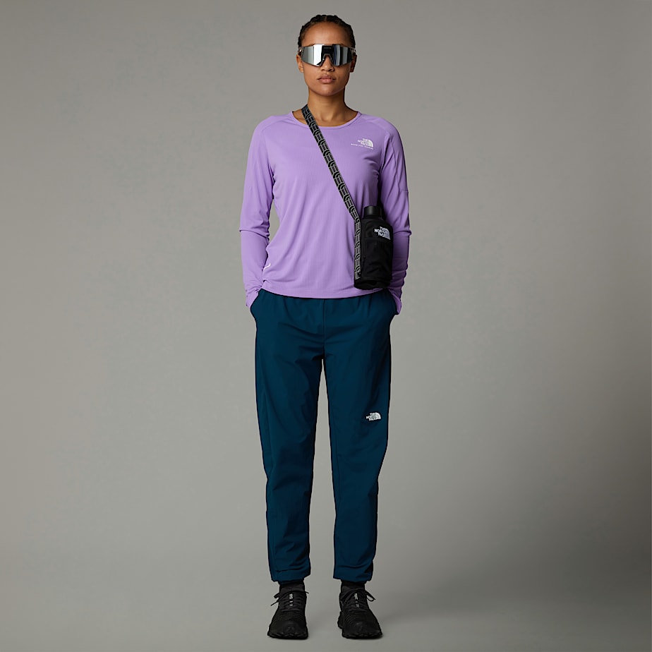 Camiseta The North Face Kikash Long-Sleeve Feminino Roxo | NF0A90Z6Y