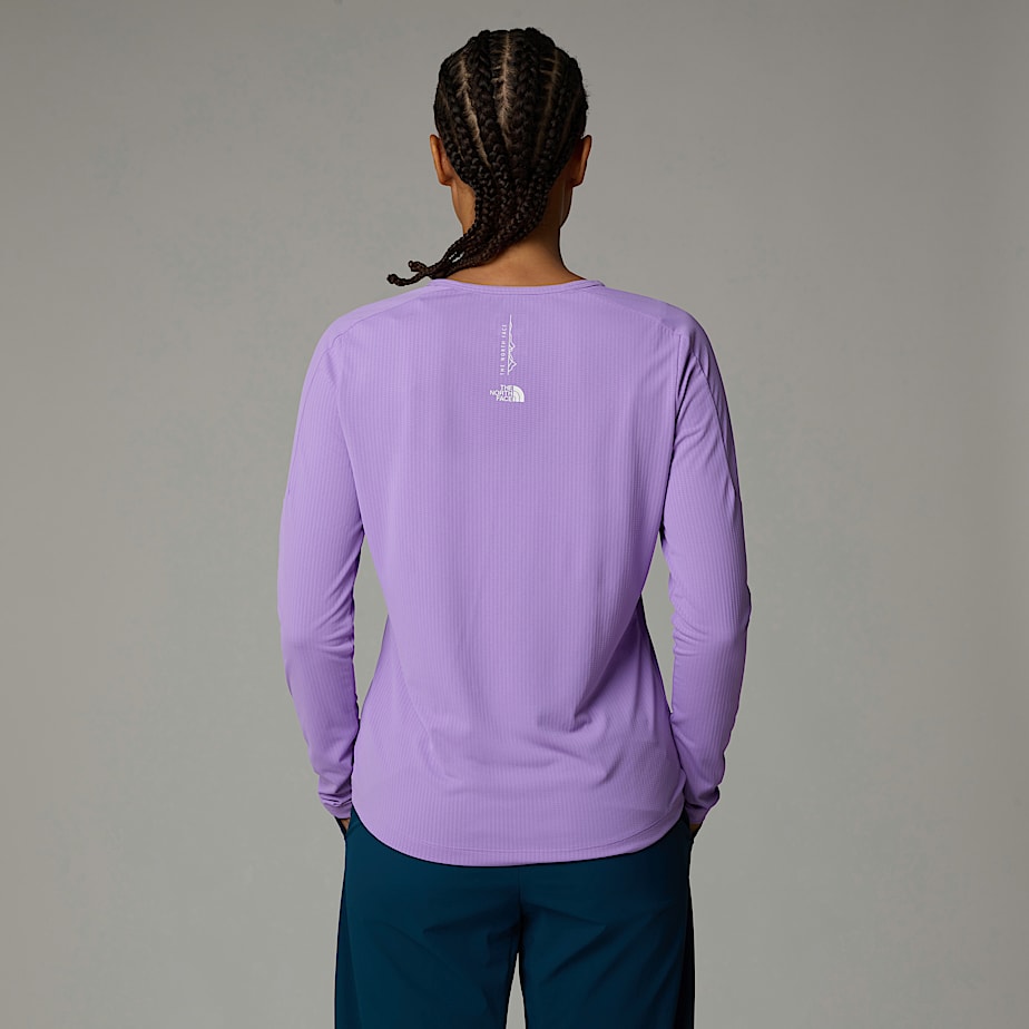 Camiseta The North Face Kikash Long-Sleeve Feminino Roxo | NF0A90Z6Y