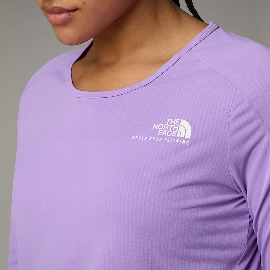 Camiseta The North Face Kikash Long-Sleeve Feminino Roxo | NF0A90Z6Y