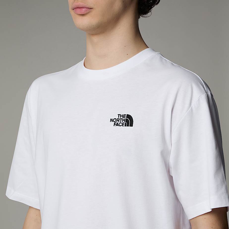 Camiseta The North Face Oversized Simple Dome Masculino Branco | NF0A20L6R