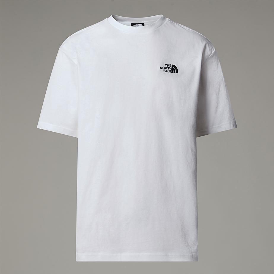Camiseta The North Face Oversized Simple Dome Masculino Branco | NF0A20L6R