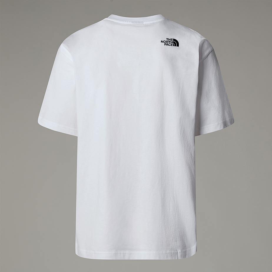 Camiseta The North Face Oversized Simple Dome Masculino Branco | NF0A20L6R