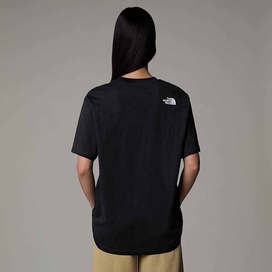 Camiseta The North Face Oversized Simple Dome Feminino Pretas | NF0A94H3W