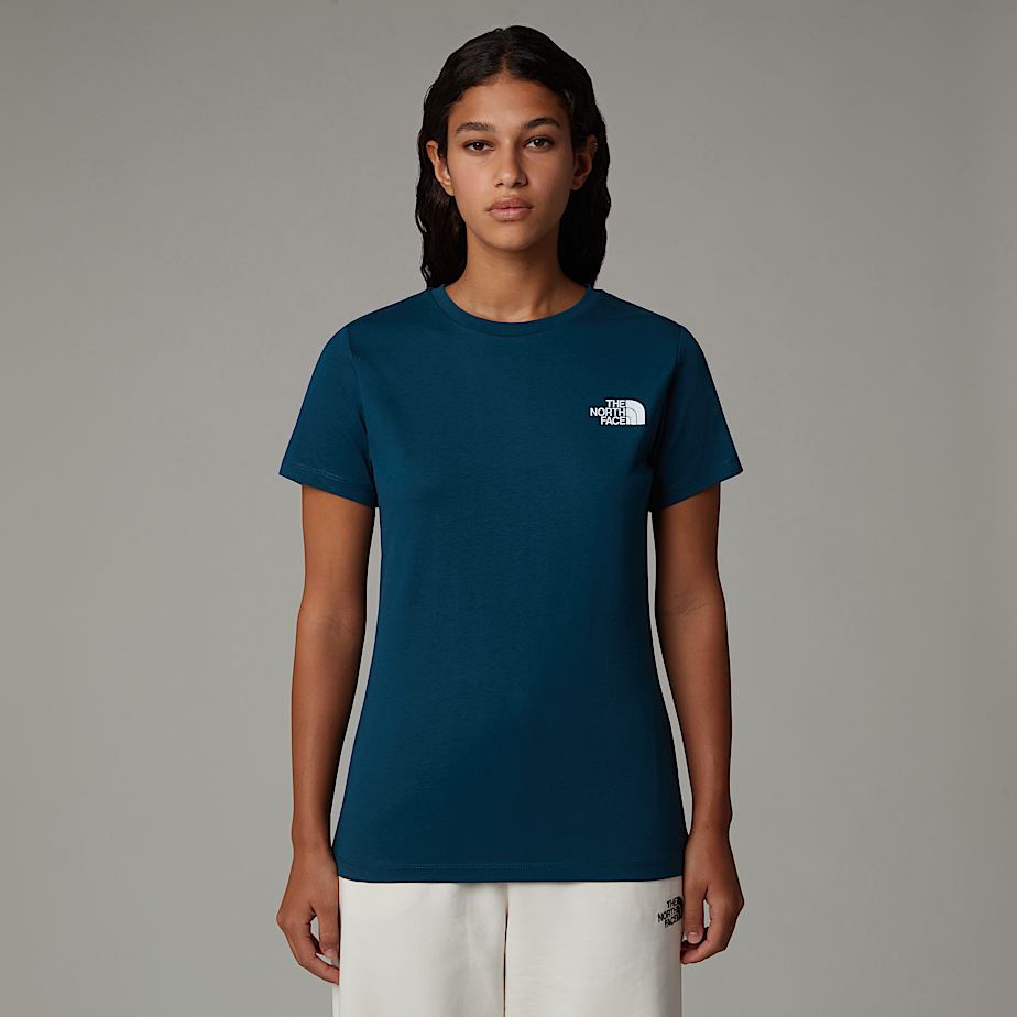 Camiseta The North Face Redbox Feminino Azul Marinho | NF0A37C2P