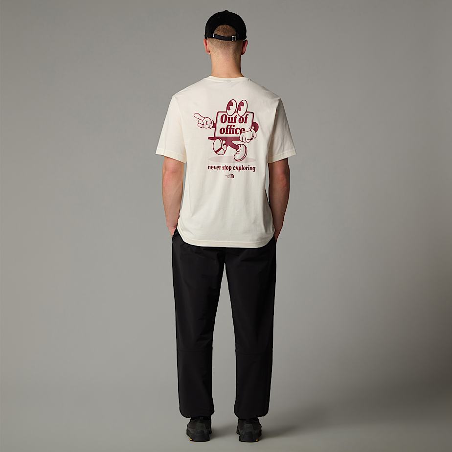Camiseta The North Face Relaxed Cartoon Masculino Branco | NF0A21K8I