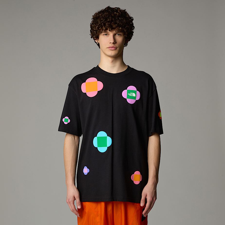 Camiseta The North Face X Yinka Ilori Let's Blossom Together Masculino Pretas | NF0A44L5C
