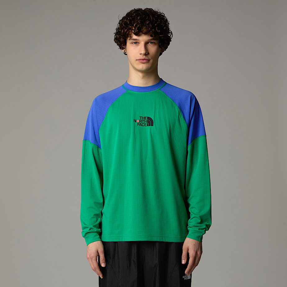 Camiseta The North Face X Yinka Ilori Long-Sleeve Tech Masculino Verdes | NF0A63V8P