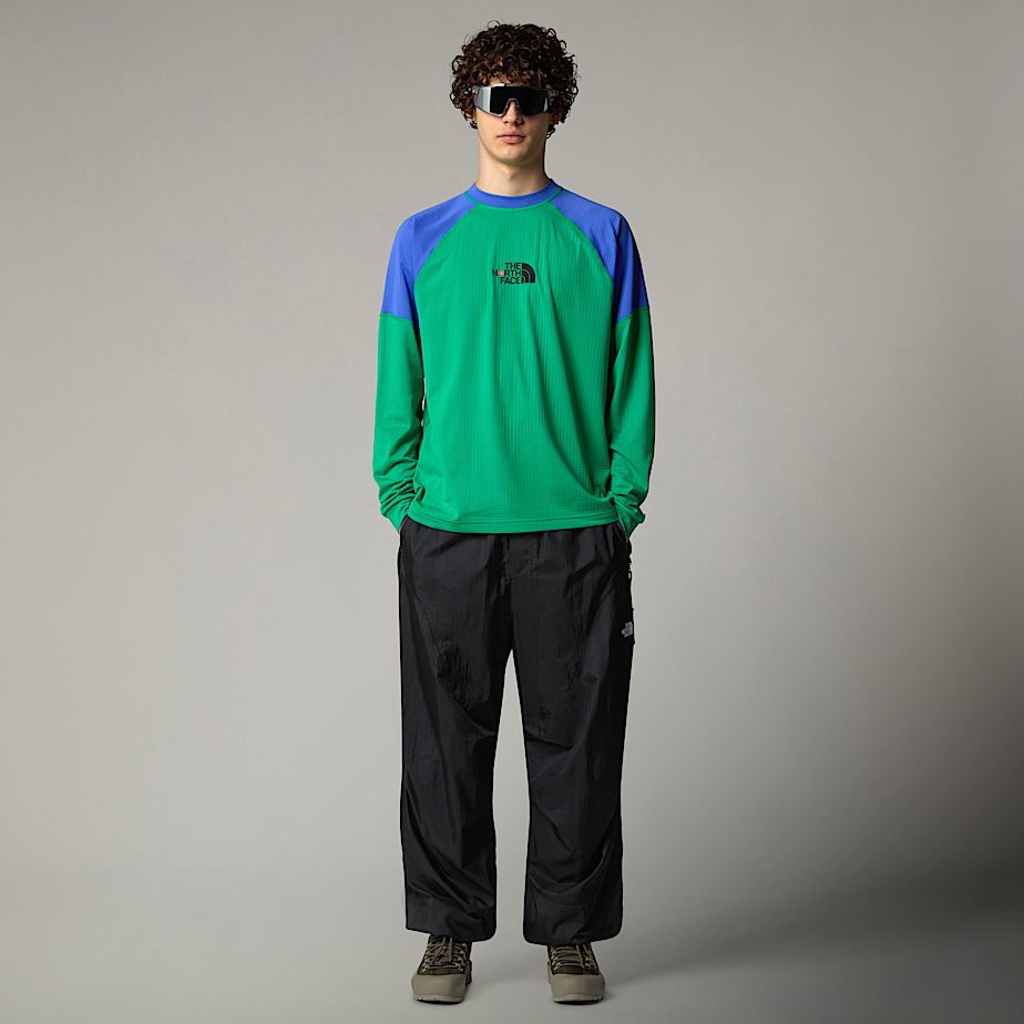 Camiseta The North Face X Yinka Ilori Long-Sleeve Tech Masculino Verdes | NF0A63V8P