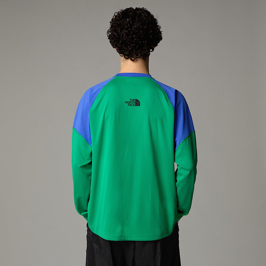 Camiseta The North Face X Yinka Ilori Long-Sleeve Tech Masculino Verdes | NF0A63V8P