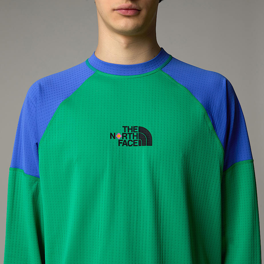 Camiseta The North Face X Yinka Ilori Long-Sleeve Tech Masculino Verdes | NF0A63V8P
