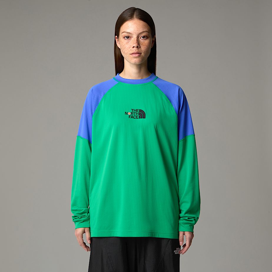 Camiseta The North Face X Yinka Ilori Long-Sleeve Tech Masculino Verdes | NF0A63V8P