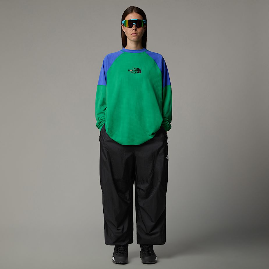 Camiseta The North Face X Yinka Ilori Long-Sleeve Tech Masculino Verdes | NF0A63V8P