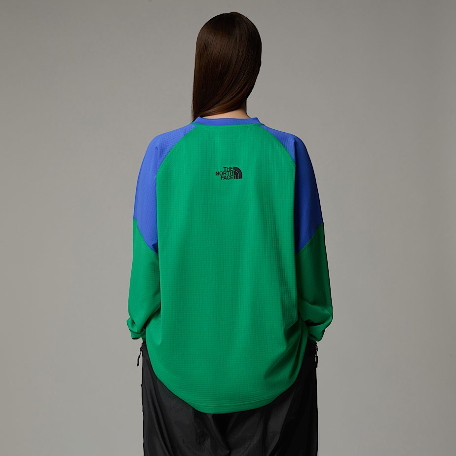 Camiseta The North Face X Yinka Ilori Long-Sleeve Tech Masculino Verdes | NF0A63V8P