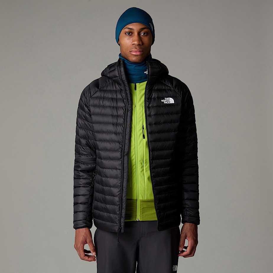 Casacos De Penas The North Face Bettaforca Hooded Masculino Pretas | NF0A77D8V