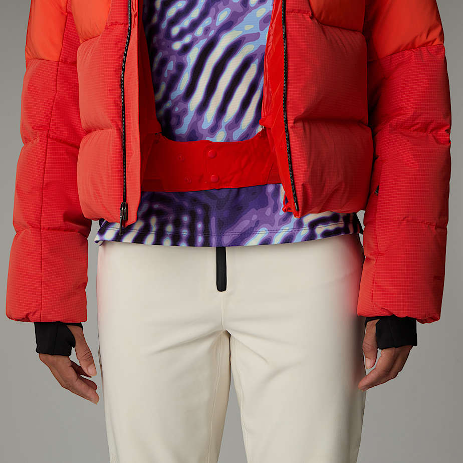Casacos De Penas The North Face Cold Spell Cropped Feminino Vermelhas | NF0A70P2H
