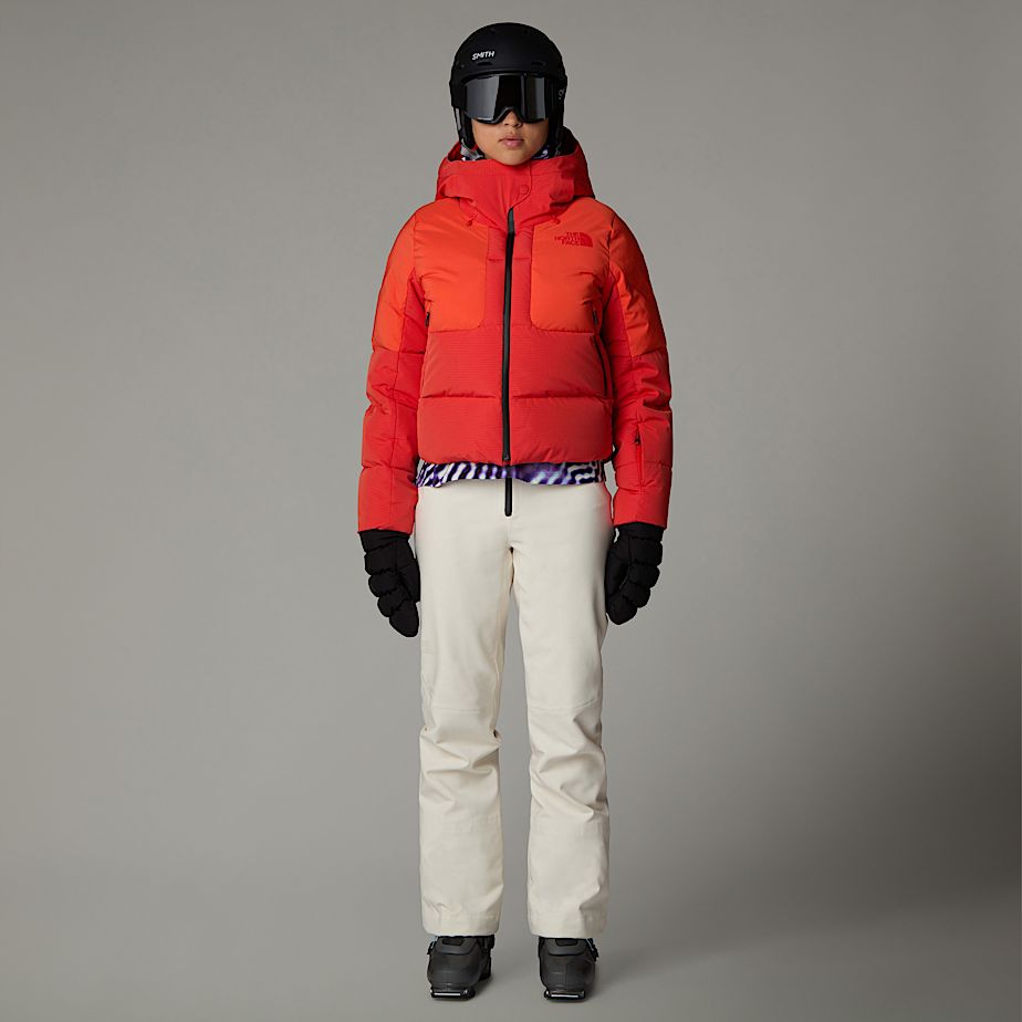 Casacos De Penas The North Face Cold Spell Cropped Feminino Vermelhas | NF0A70P2H