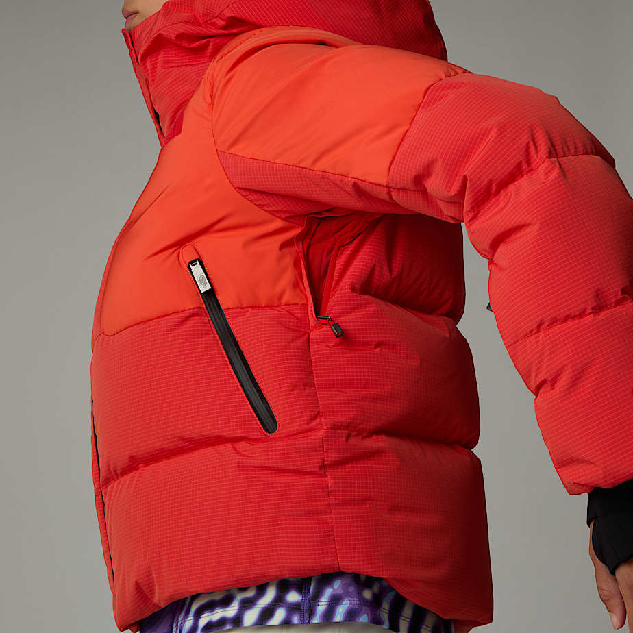 Casacos De Penas The North Face Cold Spell Cropped Feminino Vermelhas | NF0A70P2H