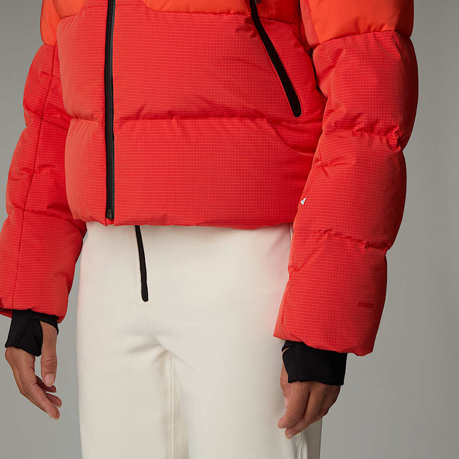 Casacos De Penas The North Face Cold Spell Cropped Feminino Vermelhas | NF0A70P2H