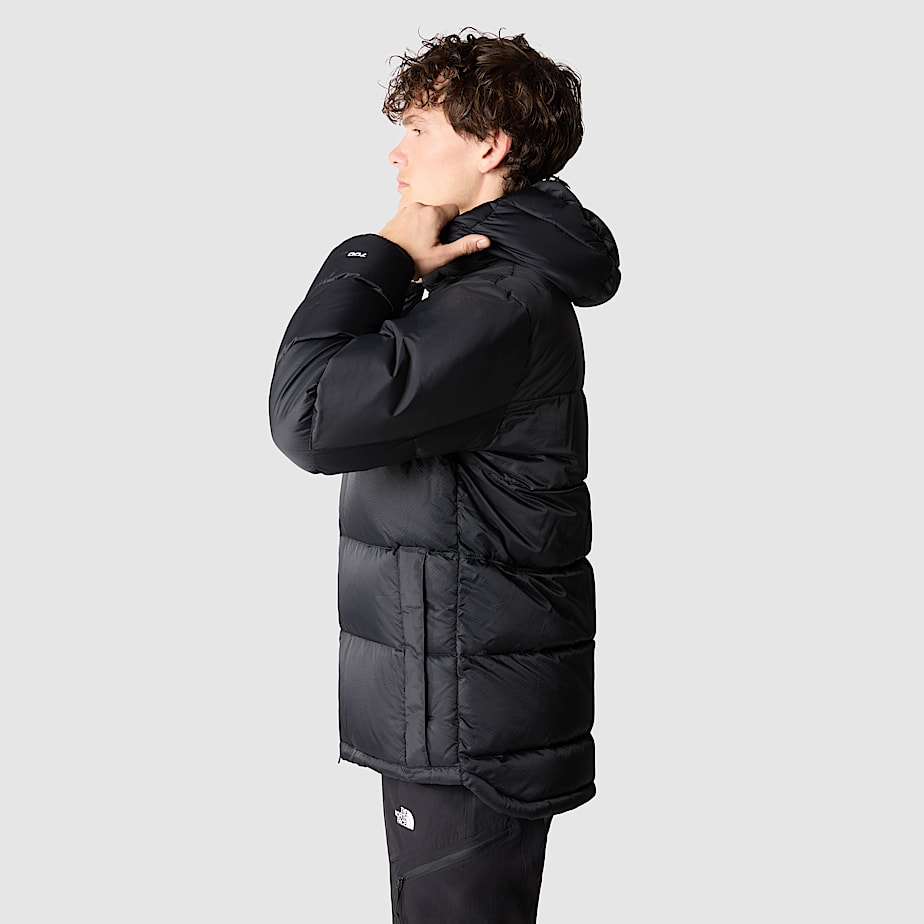 Casacos De Penas The North Face Diablo Hooded Masculino Pretas | NF0A43D7N