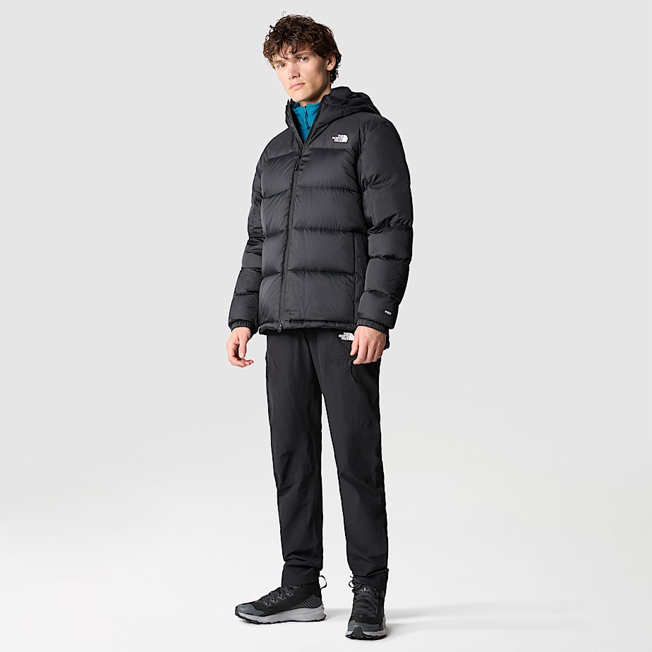 Casacos De Penas The North Face Diablo Hooded Masculino Pretas | NF0A43D7N