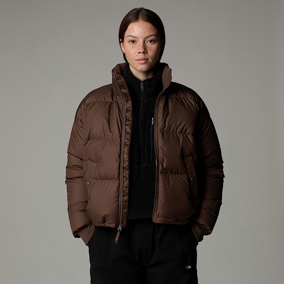 Casacos De Penas The North Face Down Paralta Feminino Marrom | NF0A62C4F