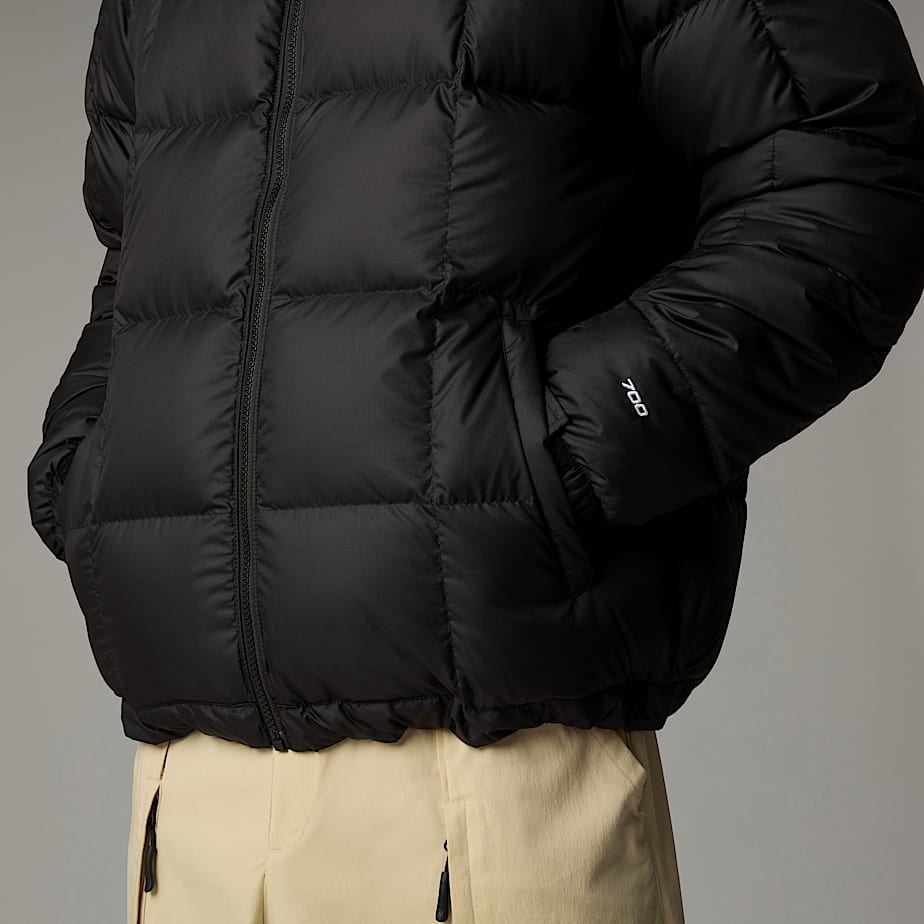Casacos De Penas The North Face Lhotse Hooded Masculino Pretas | NF0A28Z7O