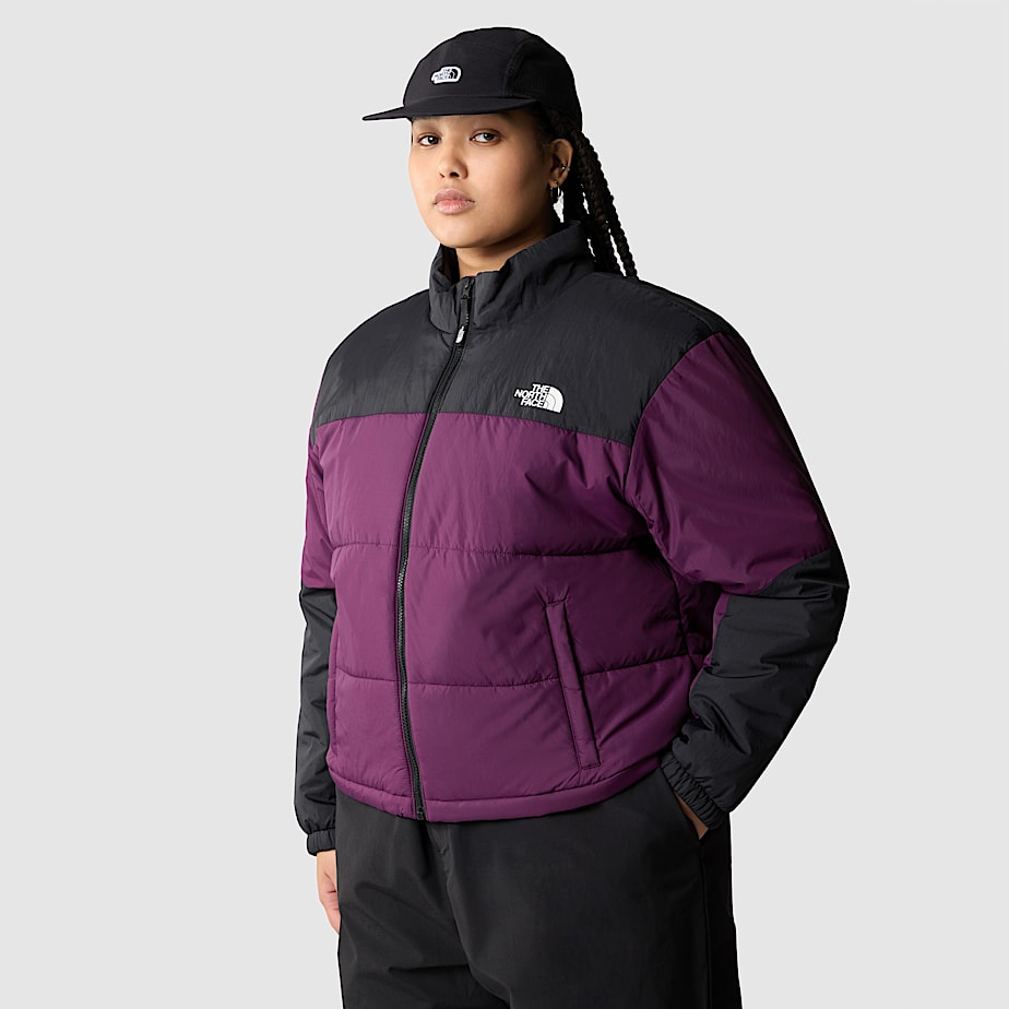 Casacos De Penas The North Face Plus Size Gosei Feminino Roxo | NF0A93E7A