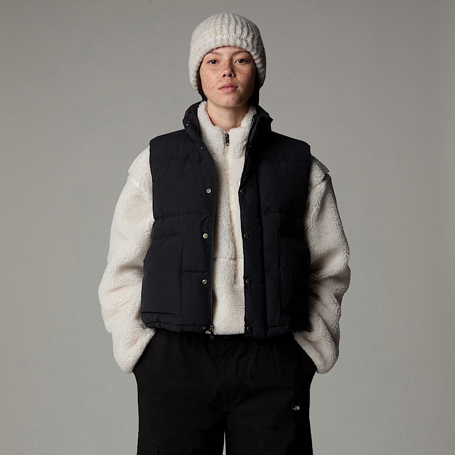 Colete de Penas The North Face M66 Feminino Pretas | NF0A96R1N