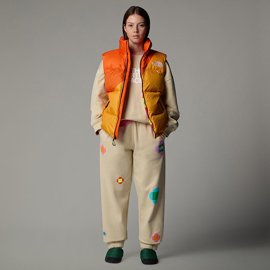 Colete de Penas The North Face X Yinka Ilori Feminino Laranja | NF0A72O9D