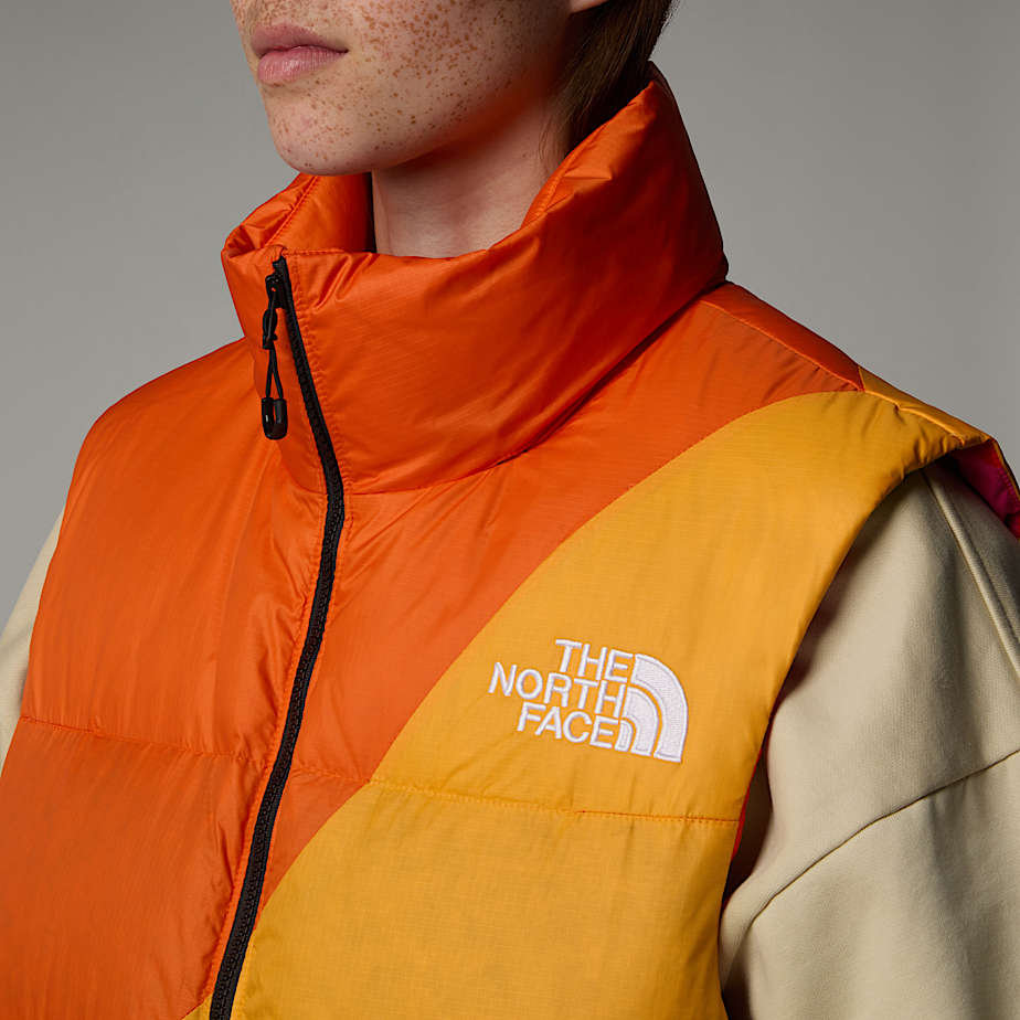 Colete de Penas The North Face X Yinka Ilori Feminino Laranja | NF0A72O9D