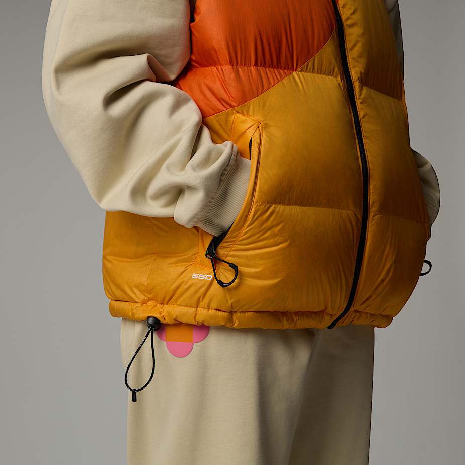 Colete de Penas The North Face X Yinka Ilori Feminino Laranja | NF0A72O9D