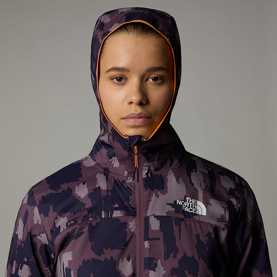 Corta-Vento The North Face Mountain Athletics Printed Track Feminino Roxo | NF0A50B3T