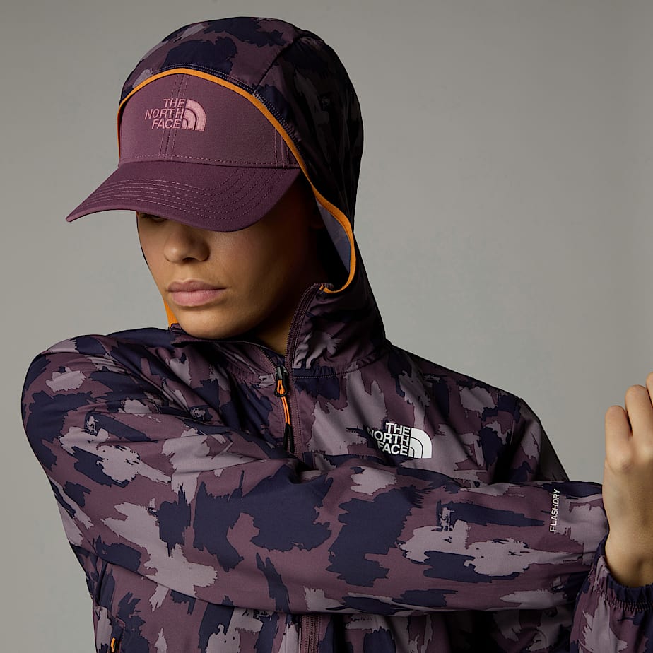 Corta-Vento The North Face Mountain Athletics Printed Track Feminino Roxo | NF0A50B3T