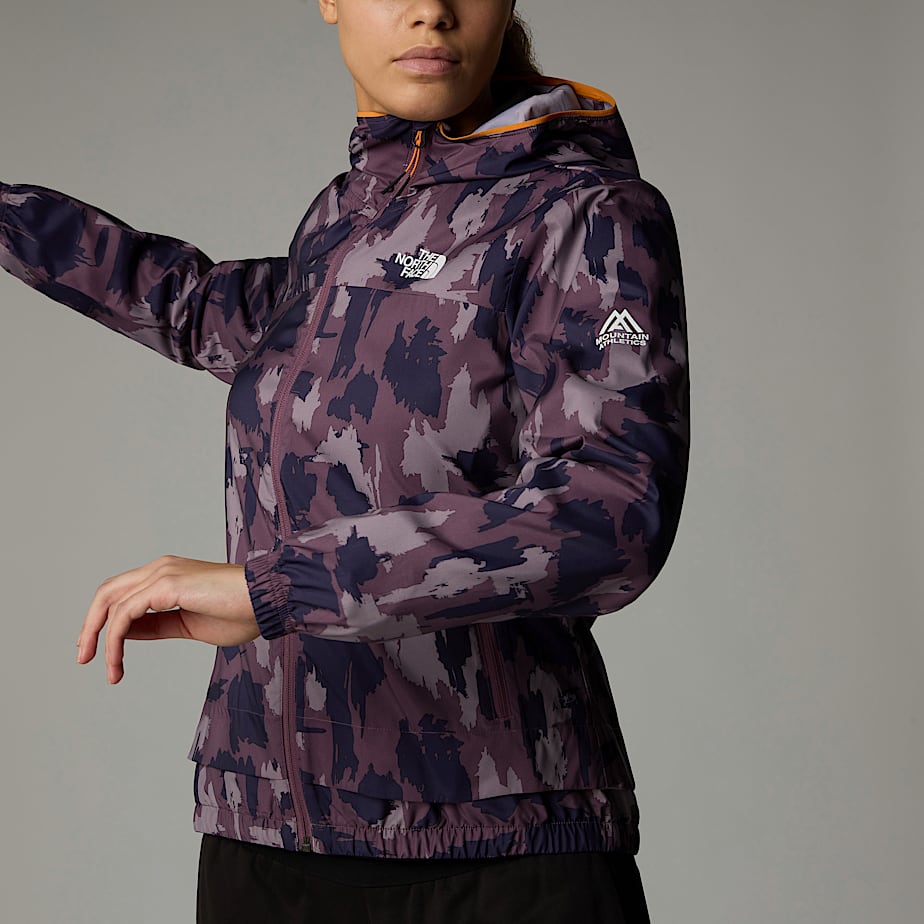 Corta-Vento The North Face Mountain Athletics Printed Track Feminino Roxo | NF0A50B3T