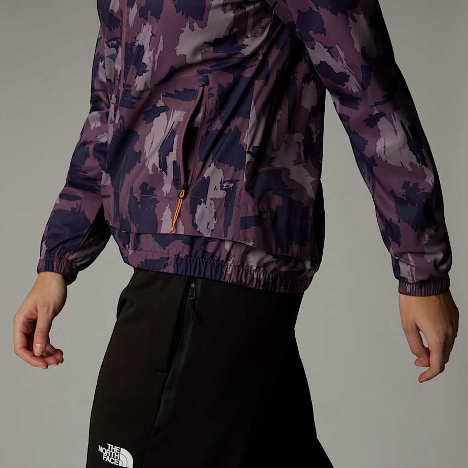 Corta-Vento The North Face Mountain Athletics Printed Track Feminino Roxo | NF0A50B3T